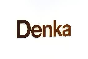 Denka signboard and logo